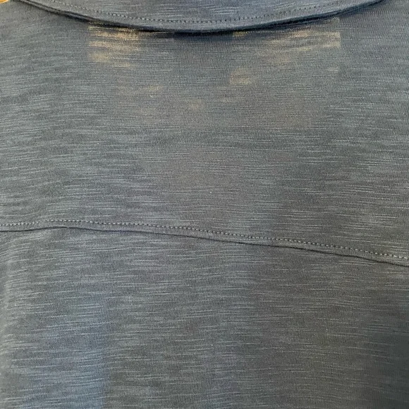 Soma Royal Blue Button Down Shirtdress NWT - Picture 6 of 10